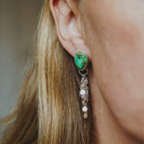 Disco Drops in Sonoran Mtn Turquoise - Golden Road Crafted