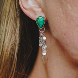 Disco Drops in Sonoran Mtn Turquoise - Golden Road Crafted