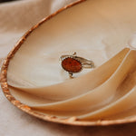 Dollop Ring in Red Kyanite (Size 7) - Golden Road Crafted
