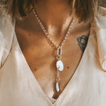 Dusk to Dawn Charm Necklaces in White Buffalo - Golden Road Crafted