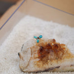 Ear Cuff in Hubei Turquoise - Golden Road Crafted