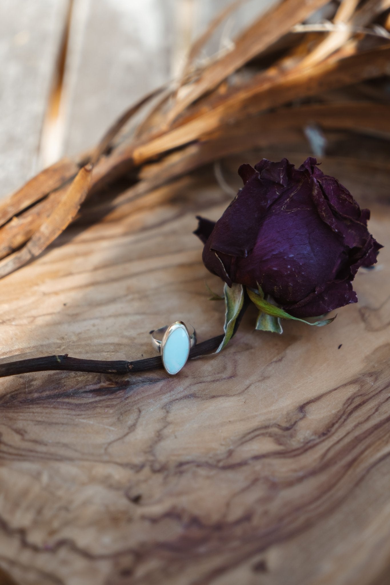 Ear Cuff in Moonstone - Golden Road Crafted