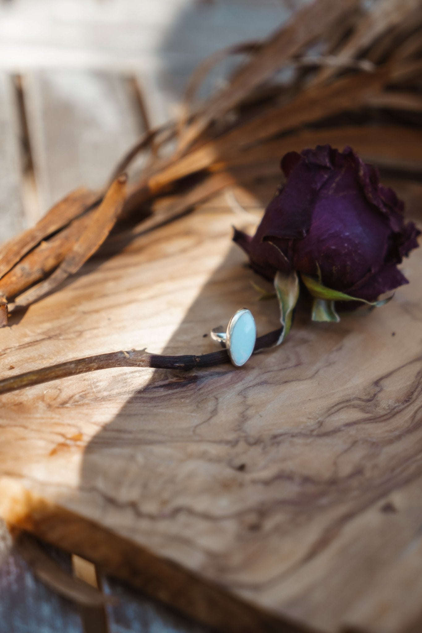 Ear Cuff in Moonstone - Golden Road Crafted
