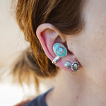 Ear Cuff in Sterling Opal - Golden Road Crafted