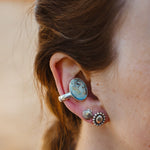 Ear Cuff in Sterling Opal - Golden Road Crafted