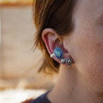 Ear Cuff in Sterling Opal - Golden Road Crafted