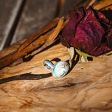 Ear Cuff in Sterling Opal - Golden Road Crafted