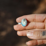 Ear Cuff in Sterling Opal - Golden Road Crafted