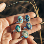 Ear Cuff in Sterling Opal - Golden Road Crafted