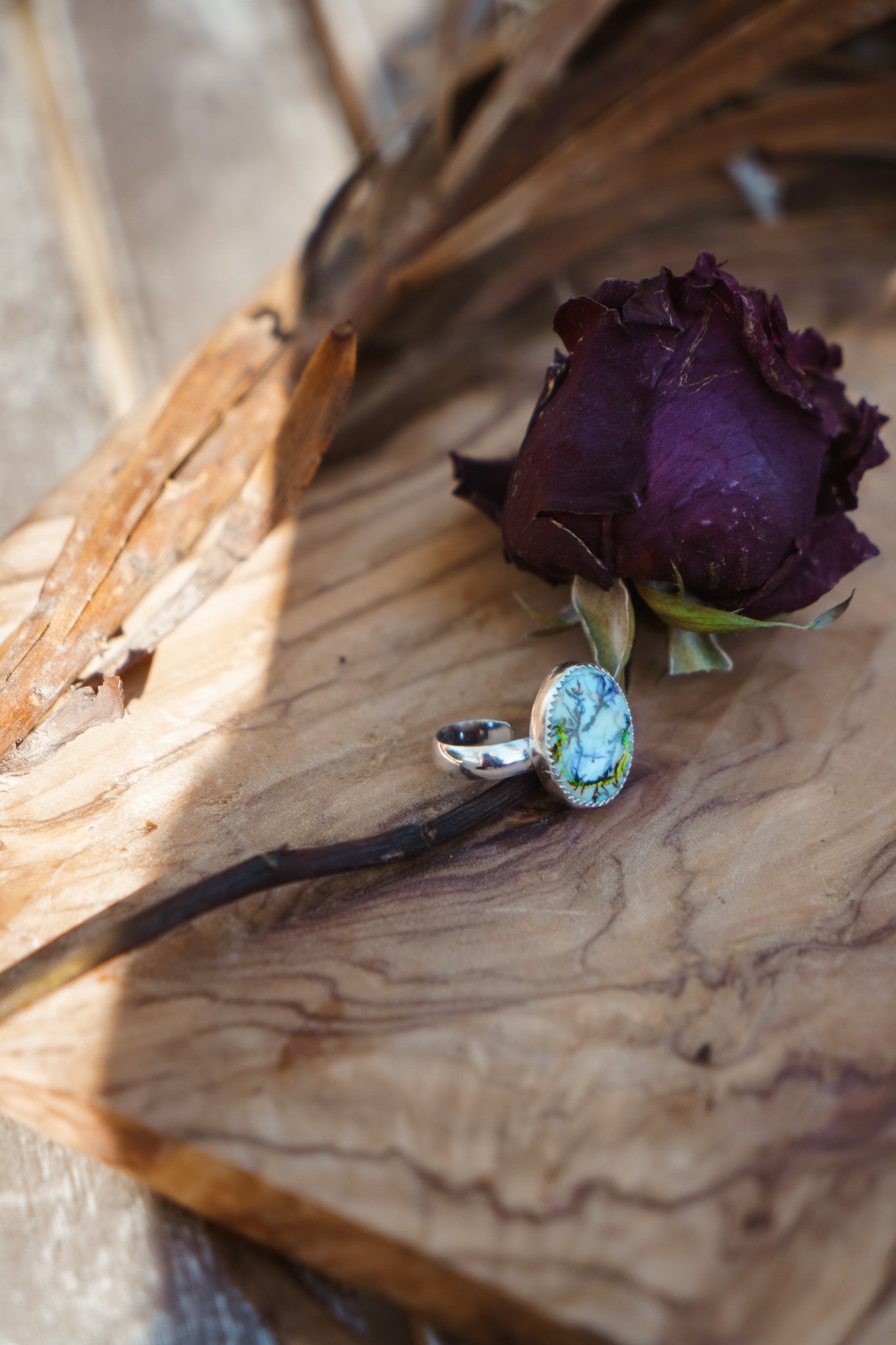 Ear Cuff in Sterling Opal - Golden Road Crafted