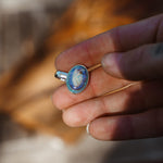 Ear Cuff in Sterling Opal - Golden Road Crafted