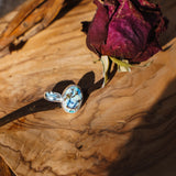 Ear Cuff in Sterling Opal - Golden Road Crafted