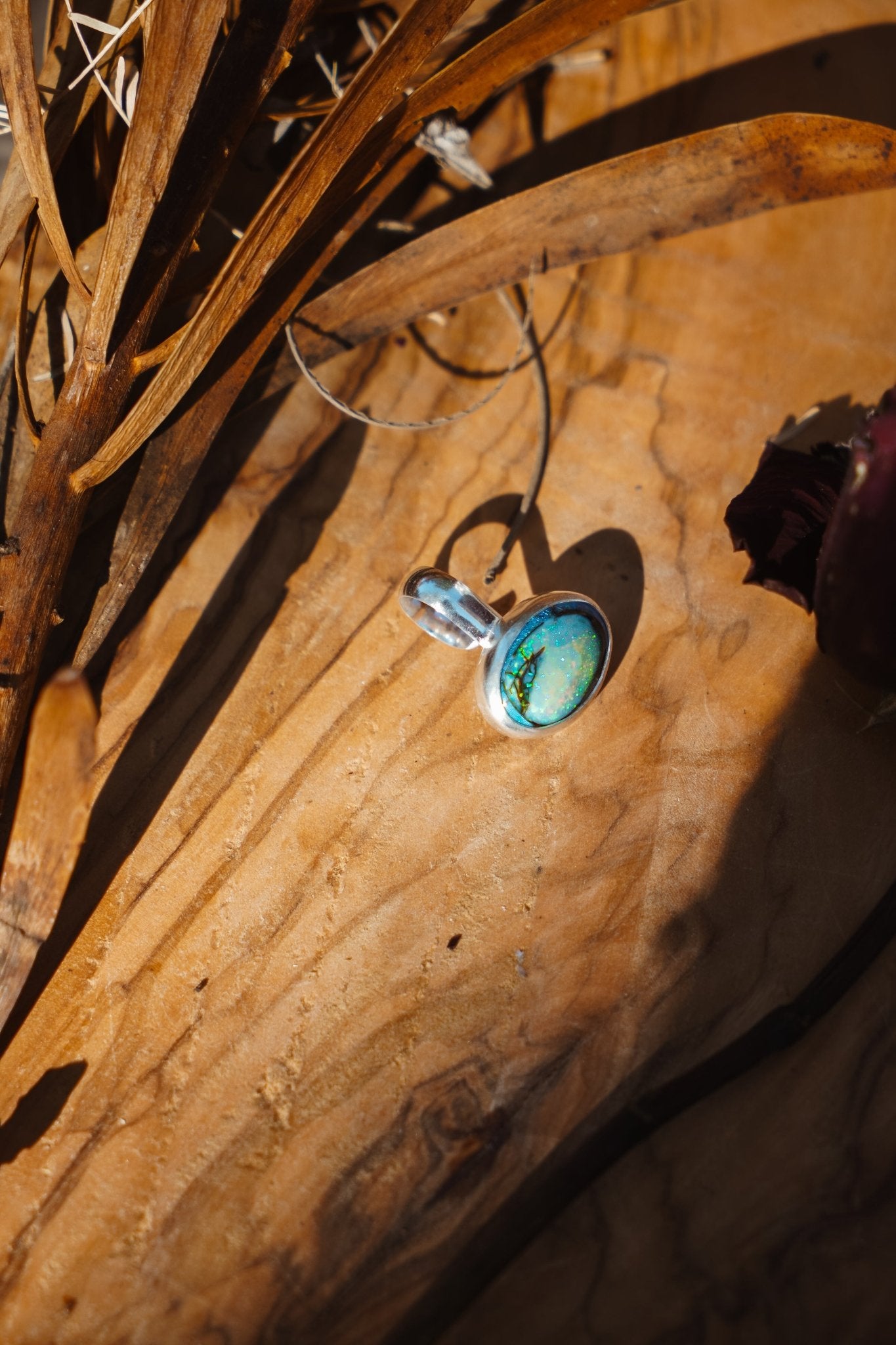Ear Cuff in Sterling Opal - Golden Road Crafted