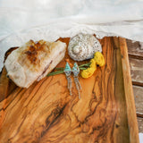 Earrings in Hubei Turquoise - Golden Road Crafted