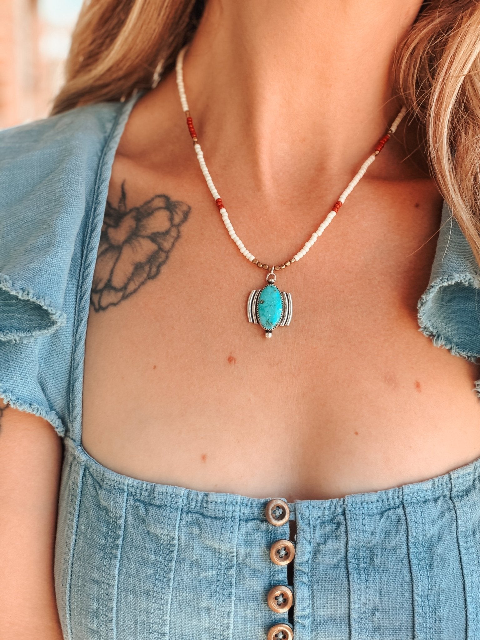 Easy Breezy Necklace in Sonoran Mtn - Golden Road Crafted