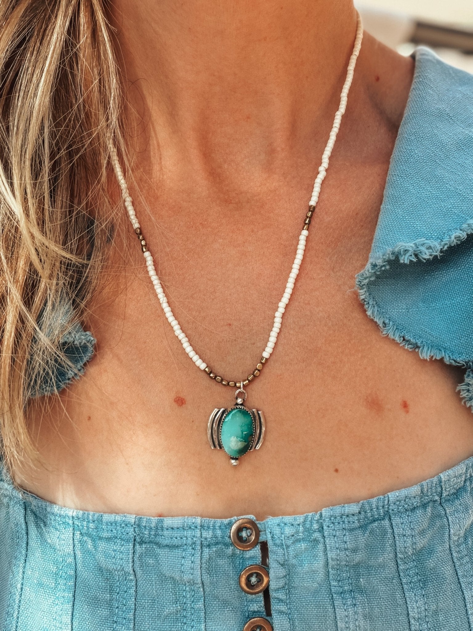 Easy Breezy Necklace in Sonoran Mtn - Golden Road Crafted