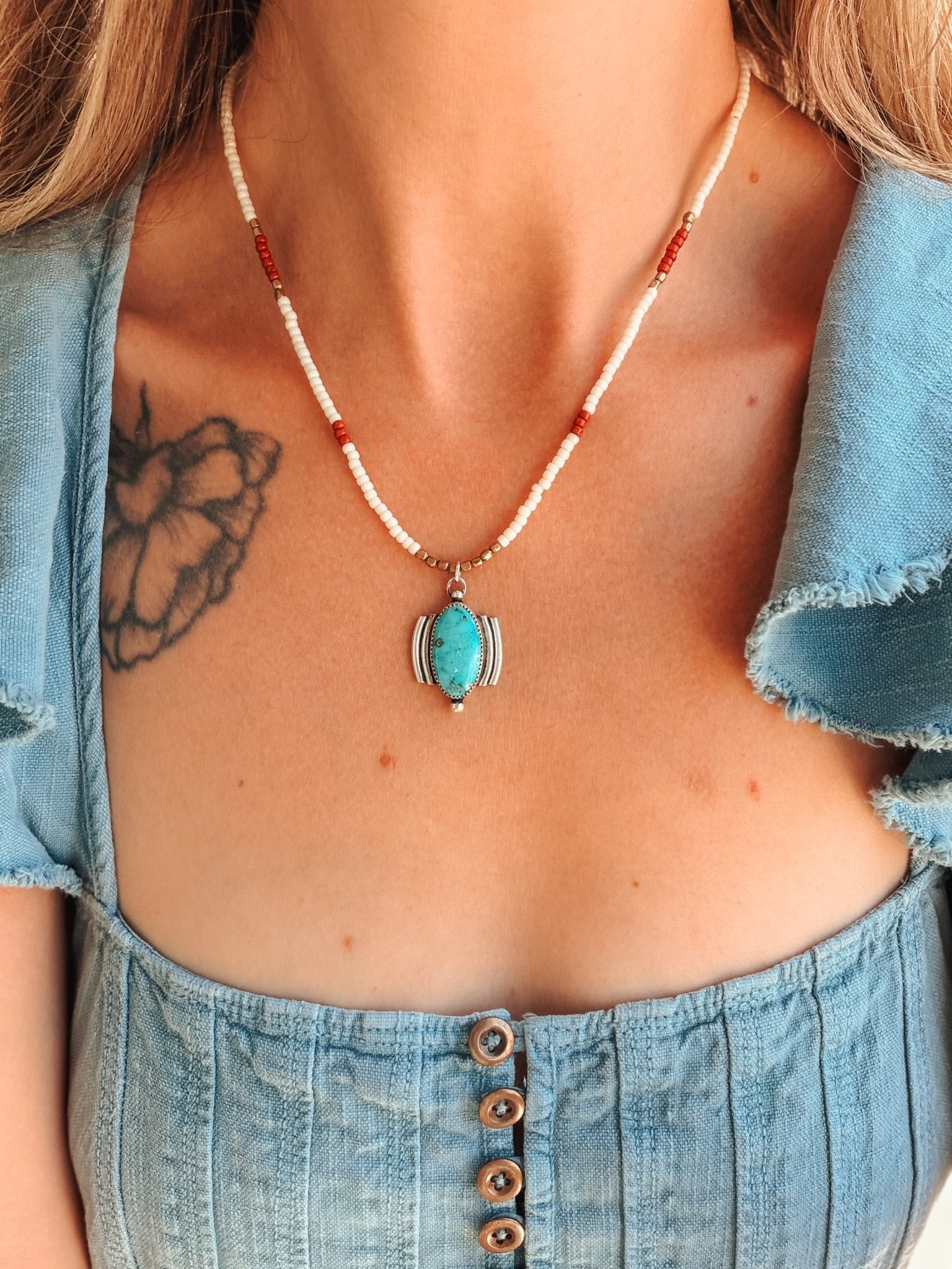 Easy Breezy Necklace in Sonoran Mtn - Golden Road Crafted