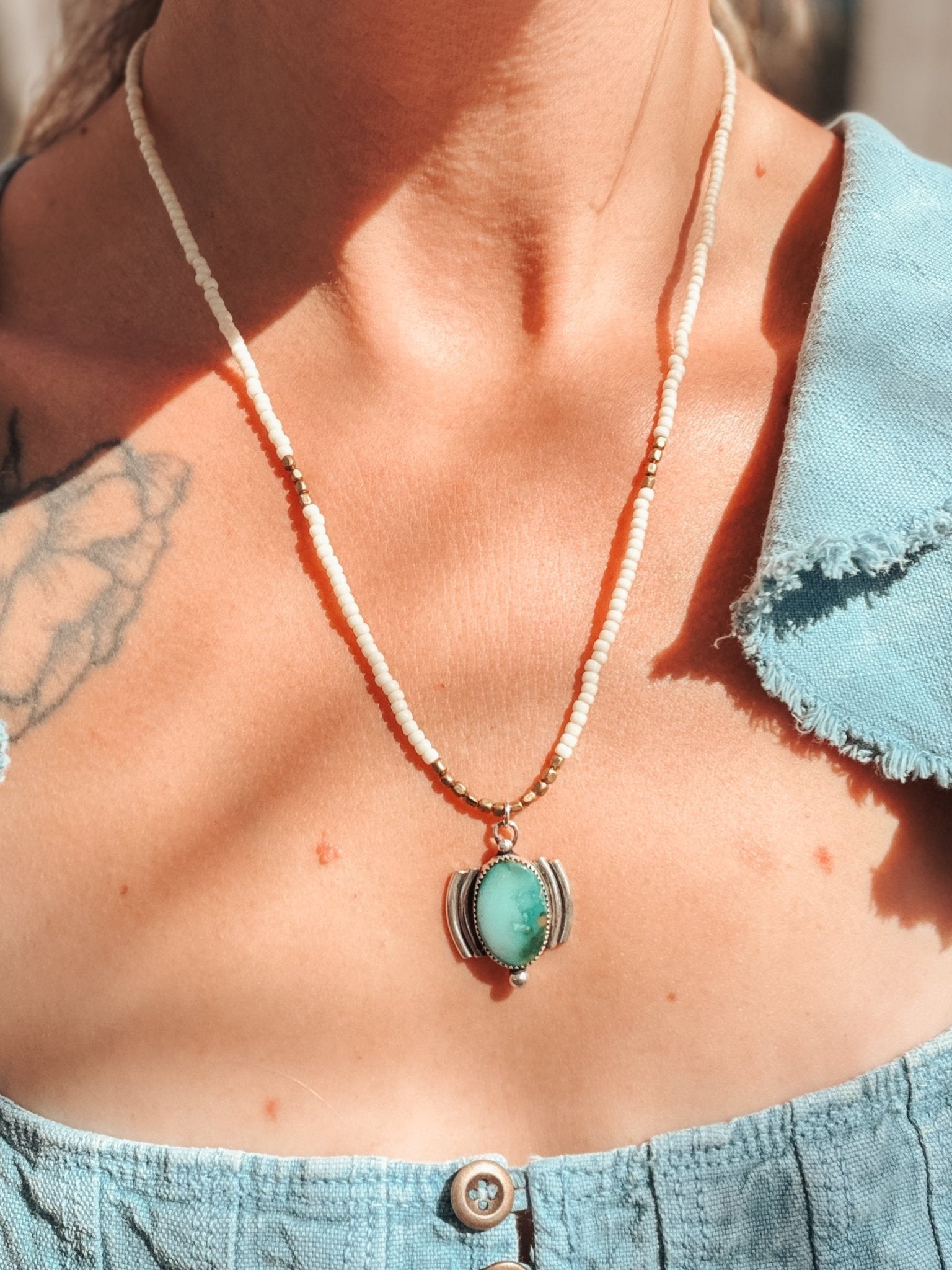 Easy Breezy Necklace in Sonoran Mtn - Golden Road Crafted