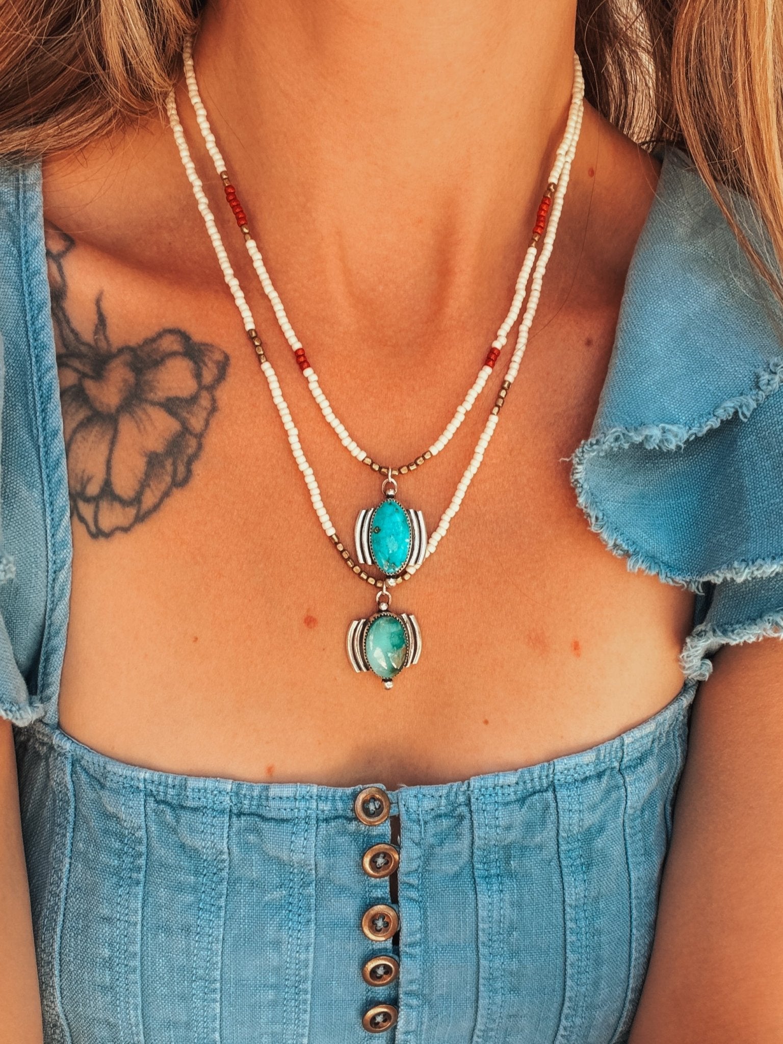 Easy Breezy Necklace in Sonoran Mtn - Golden Road Crafted