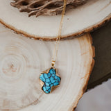 Egyptian Turquoise Necklace - Golden Road Crafted