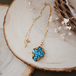 Egyptian Turquoise Necklace - Golden Road Crafted