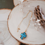 Egyptian Turquoise Necklace - Golden Road Crafted