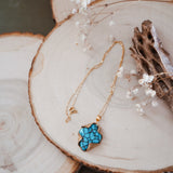 Egyptian Turquoise Necklace - Golden Road Crafted