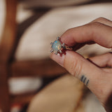 Ethiopian Opal Ring (Size 7.5) - Golden Road Crafted