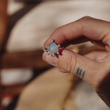 Ethiopian Opal Ring (Size 7.5) - Golden Road Crafted