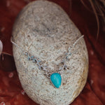 Flora Necklace in Boulder Opal Doublet - Golden Road Crafted