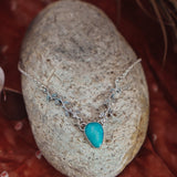 Flora Necklace in Boulder Opal Doublet - Golden Road Crafted