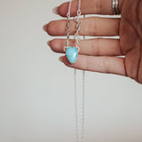 Flora Necklace in Boulder Opal Doublet - Golden Road Crafted
