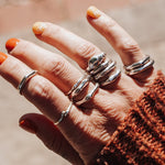Free - form Ring (Size 8.25) - Golden Road Crafted