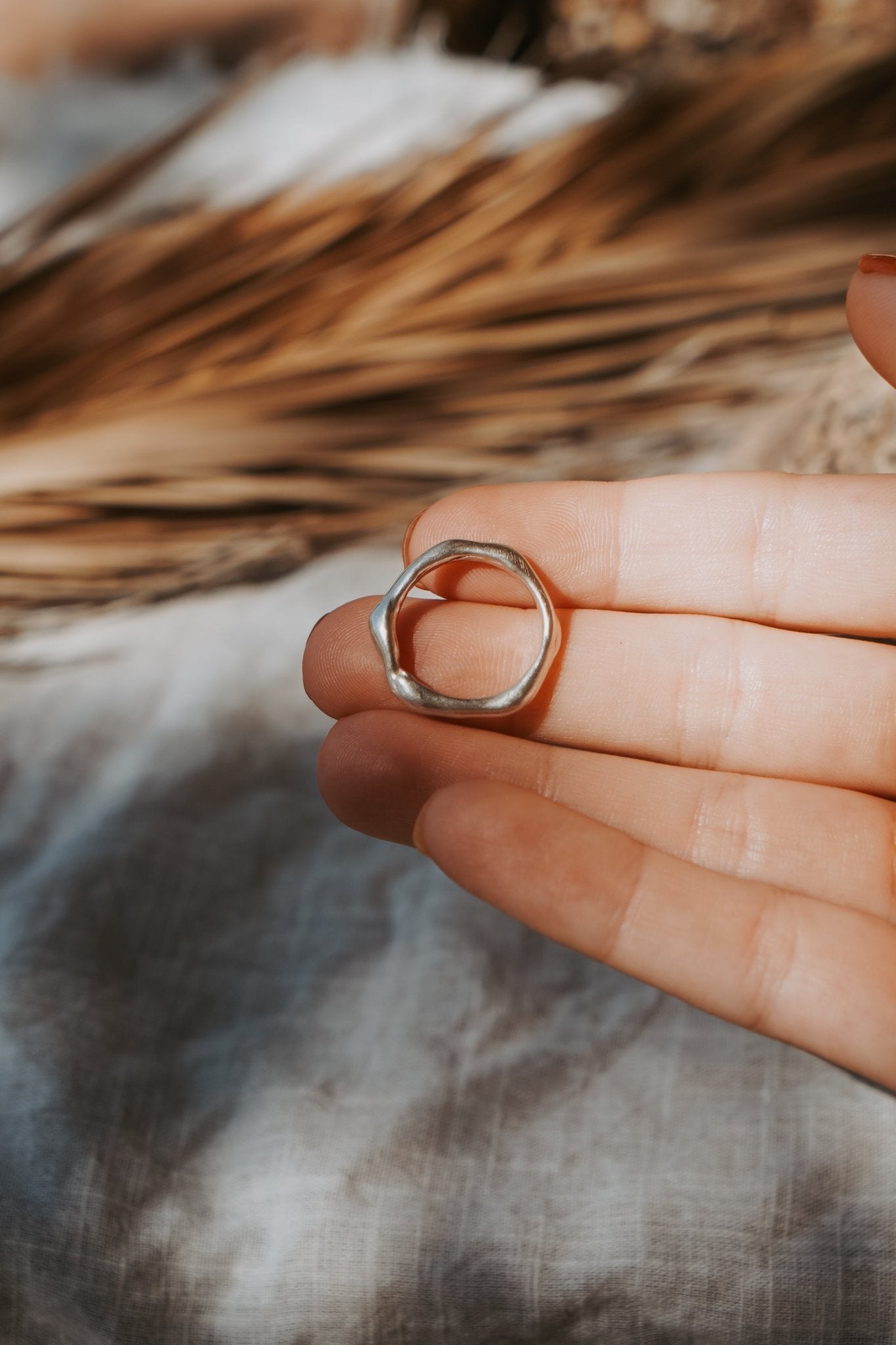 Free - form Ring (Size 8.25) - Golden Road Crafted