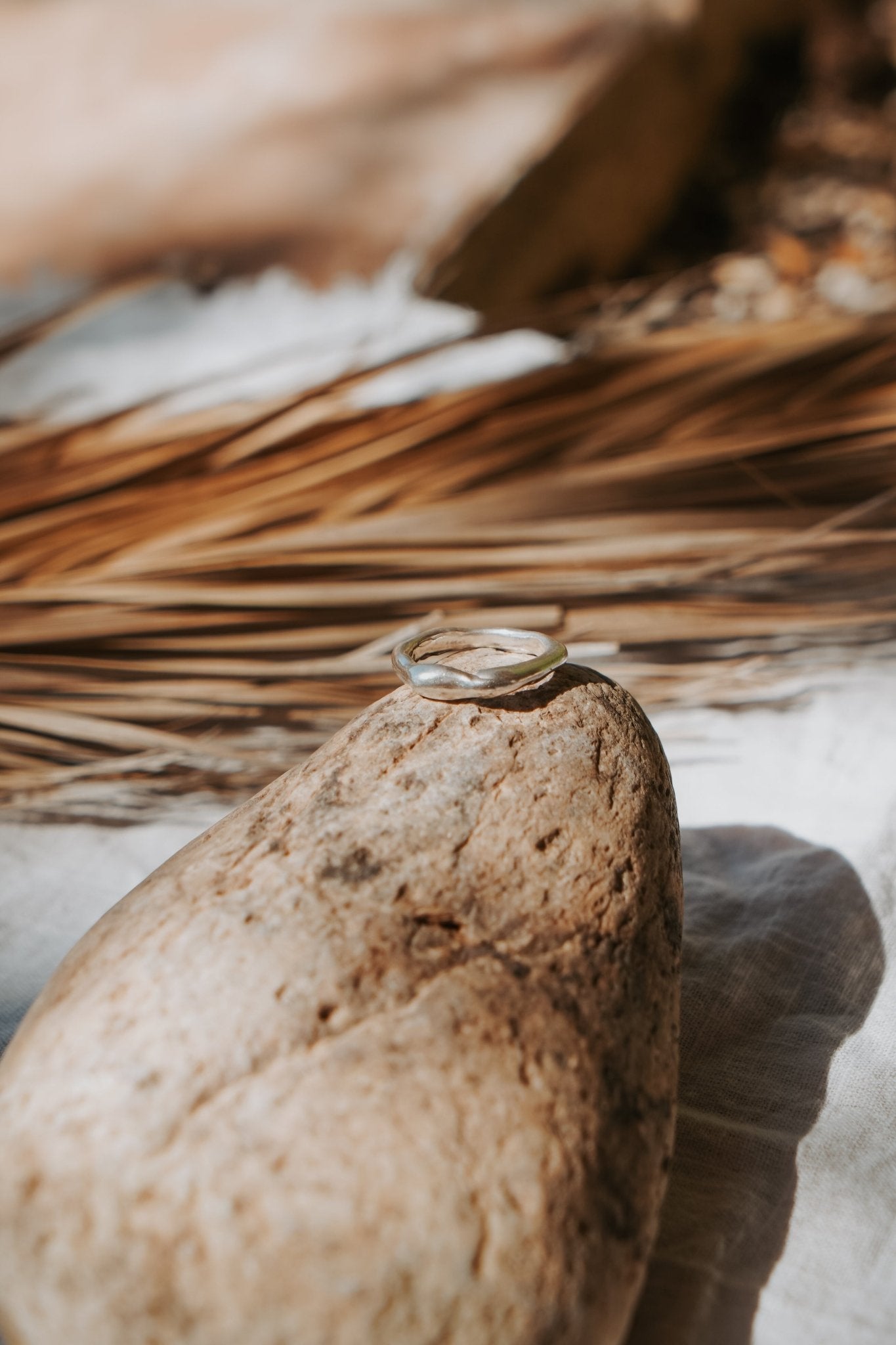 Free - form Ring (Size 8.25) - Golden Road Crafted