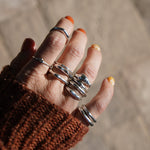 Free - form Ring (Size 8.25) - Golden Road Crafted