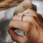 Free - form Ring (Size 8.25) - Golden Road Crafted