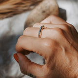 Free - form Ring (Size 8.25) - Golden Road Crafted