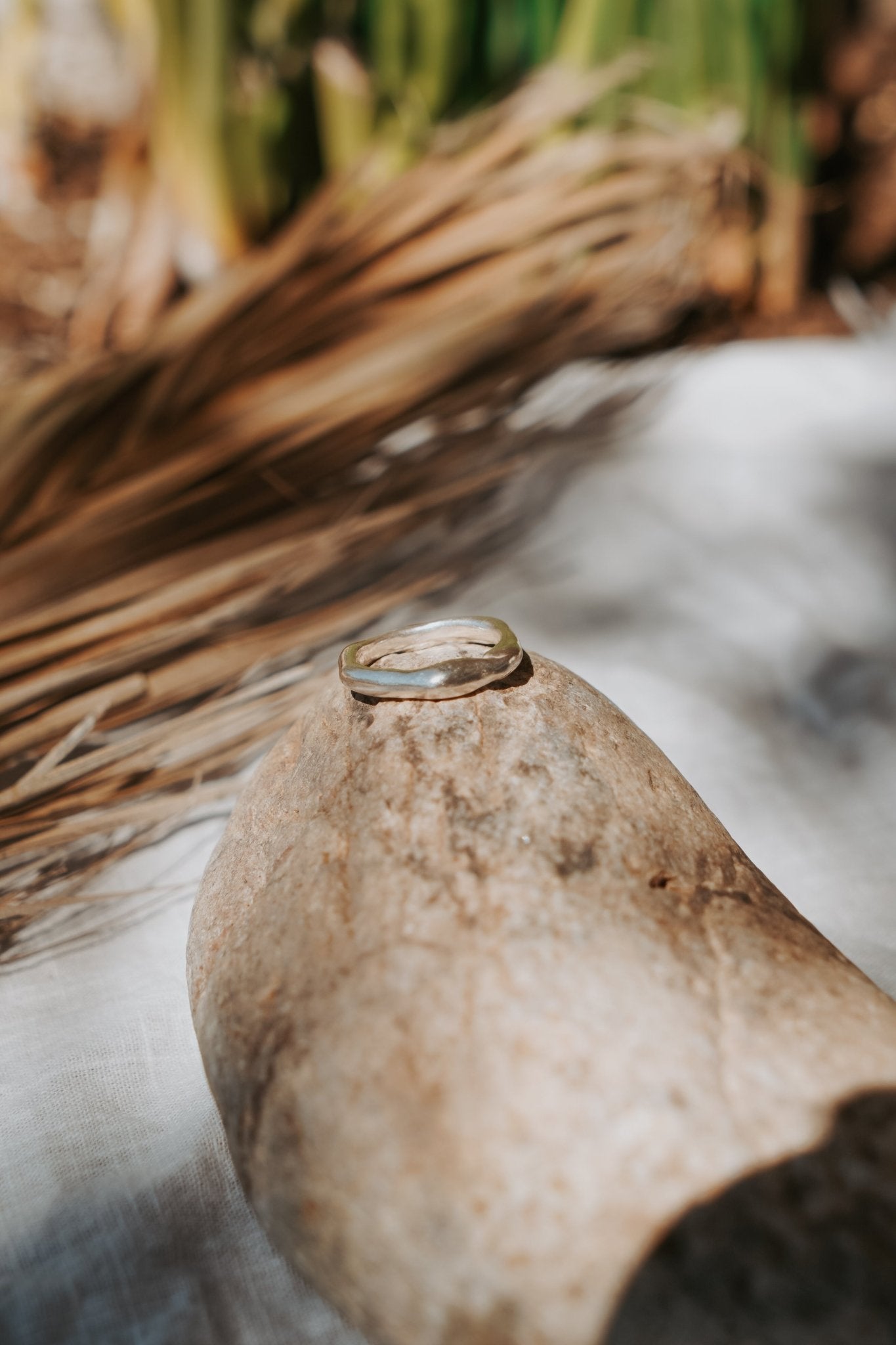 Free - form Ring (Size 8.25) - Golden Road Crafted