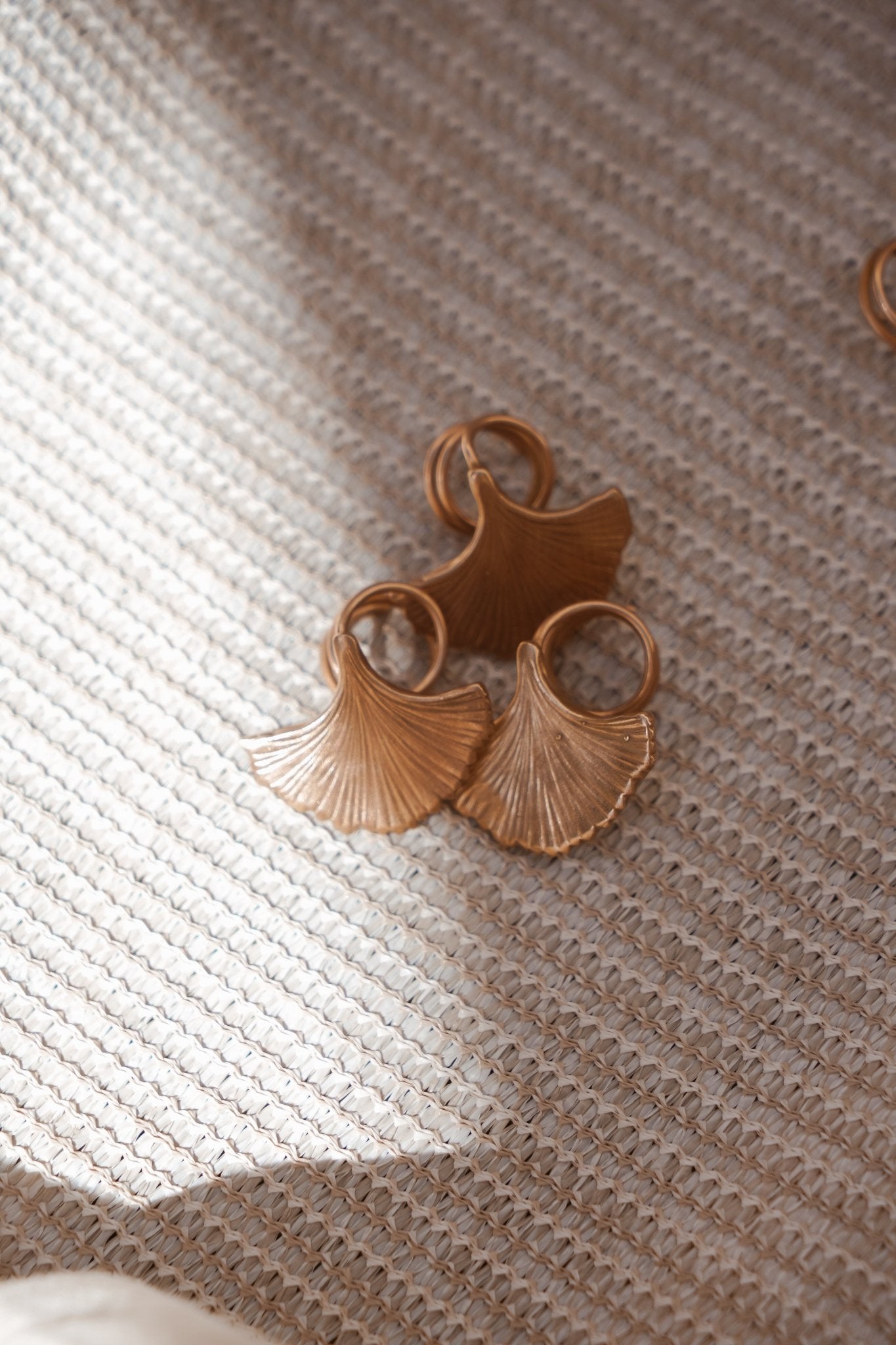 Ginkgo Twists (set of 3) - Golden Road Crafted