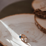 Golden Sun Ring in Kyanite (Size 6) - Golden Road Crafted