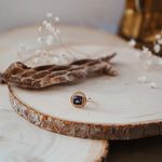 Golden Sun Ring in Kyanite (Size 7.5) - Golden Road Crafted