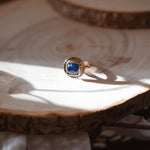 Golden Sun Ring in Kyanite (Size 7.5) - Golden Road Crafted