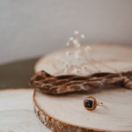 Golden Sun Ring in Kyanite (Size 7.5) - Golden Road Crafted