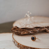 Golden Sun Ring in Kyanite (Size 7.5) - Golden Road Crafted