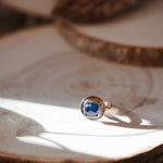 Golden Sun Ring in Kyanite (Size 7.5) - Golden Road Crafted