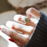Golden Sun Ring in Kyanite (Size 8) - Golden Road Crafted