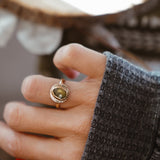 Golden Sun Ring in Kyanite (Size 8) - Golden Road Crafted