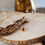 Golden Sun Ring in Kyanite (Size 9.5) - Golden Road Crafted