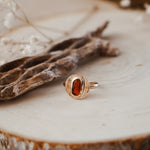 Golden Sun Ring in Kyanite (Size 9.5) - Golden Road Crafted